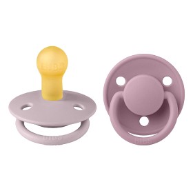 Bild på BIBS De Lux 2-pack Latex Size 1 Dusky Lilac/Heather