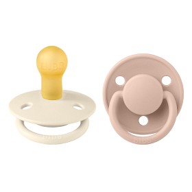Bild på BIBS De Lux 2-pack Latex Size 1 Ivory/Blush