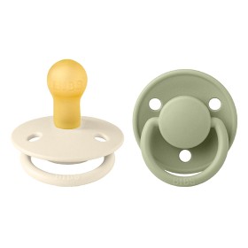 Bild på BIBS De Lux 2-pack Latex Size 1 Ivory/Sage
