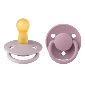 Bild på BIBS De Lux 2-pack Latex Size 2 Dusky Lilac/Heather