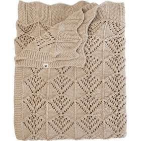 Bild på BIBS Knitted Blanket Wavy Vanilla