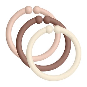 Bild på BIBS Loops 12-pack Blush/Woodchuck/Ivory