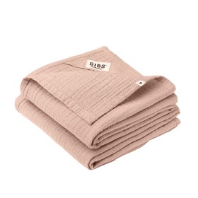 Bild på BIBS Muslin Cloth 2-pack 70x70 cm Blush