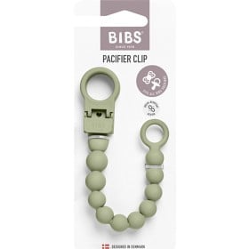 Bild på BIBS Pacifier Clip Beaded, Sage