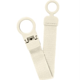 Bild på BIBS Pacifier Clip Loop Ivory
