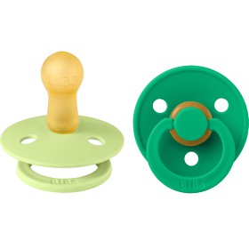 Bild på BIBS Pacifier Colour 2-pack Latex Size 2, Matcha/Cactus
