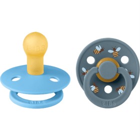 Bild på BIBS Pacifier Studio Colour 2-pack Bumblebee Latex Size 1 Breeze Mix