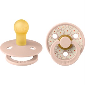 Bild på BIBS Pacifier Studio Colour 2-pack Jasmine Latex Size 1 Blush Mix