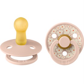 Bild på BIBS Pacifier Studio Colour 2-pack Jasmine Latex Size 2 Blush Mix