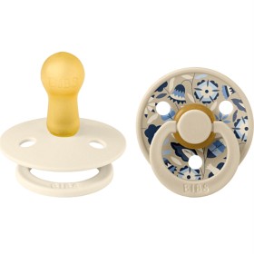 Bild på BIBS x Liberty 2-pack Colour Bobo Latex Size 2 Ivory Mix