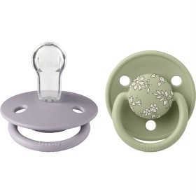 Bild på BIBS x Liberty 2-pack De Lux Capel Silicone Onesize Sage Mix