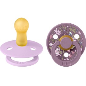 Bild på BIBS x Liberty Colour 2-pack Latex Size 2 Chamomile Lawn Violet Sky Mix