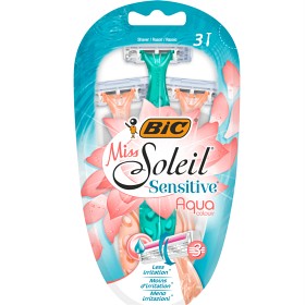 Bild på BIC Miss Soleil Sensitive Aqua rakhyvlar 3 st