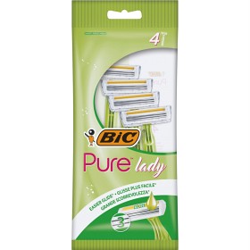 Bild på BIC Pure Lady Green rakhyvlar 4 st