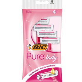 Bild på BIC Pure Lady Pink rakhyvlar 4 st