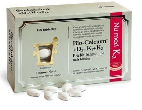 Bild på Bio-Calcium +D3+K1+K2 150 tabletter 