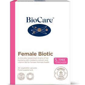 Bild på BioCare Female Biotic 30 kapslar