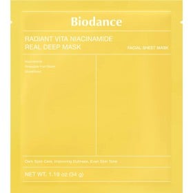 Bild på Biodance Radiant Vita Niacinamide Real Deep Mask 1 st