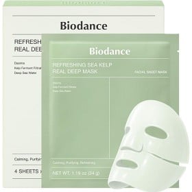 Bild på Biodance Refreshing Sea Kelp Real Deep Mask 4 st