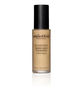 Bild på Estelle & Thild  BioMineral Healthy Glow Foundation 125 Dark Yellow