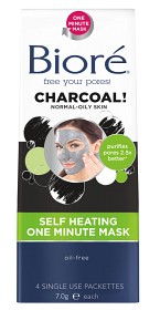 Bild på Bioré Self-Heating One Minute Mask 4 st