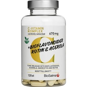 Bild på BioSalma C-vitamin & Bioflavonoider 120 tabletter
