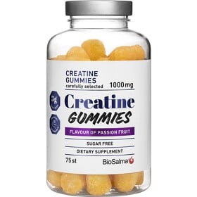 Bild på BioSalma Creatine Gummies 1000 mg Passion Fruit 75 st