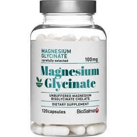 Bild på BioSalma Magnesium Glycinate 120 kapslar