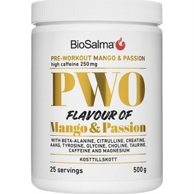 Bild på BioSalma PWO Mango & Passionfruit 500 g