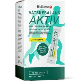 Bild på BioSalma Vätskebalans Aktiv 12 dos-sticks