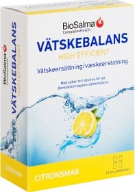 Bild på BioSalma Vätskebalans Citron 20 st