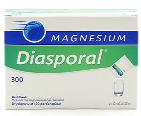 Bild på Magnesium Diasporal 300 mg 20 påsar