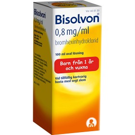 Bild på Bisolvon oral lösning 0,8 mg/ml 100 ml