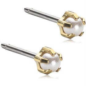 Bild på Blomdahl GT Tiffany Pearl 4 mm White