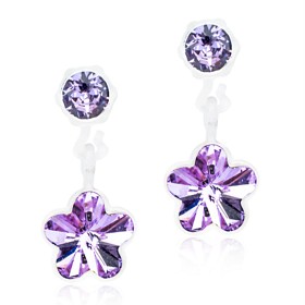 Bild på Blomdahl MP Pendant Flower 4/6 mm, Violet