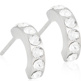 Bild på Blomdahl NT Pendant Brilliance Curved 10 mm, Crystal