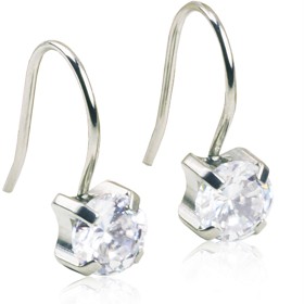 Bild på Blomdahl NT Pendant Tiffany 7 mm CZ White