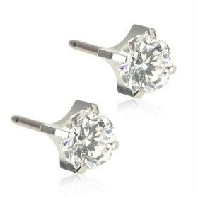 Bild på Blomdahl ST Tiffany 5 mm, CZ White