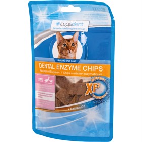 Bild på Bogadent Dental Enzyme Chips Fish Katt 50 g