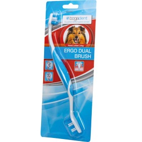 Bild på Bogadent Ergo Dual Brush Hund