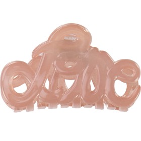Bild på Bon Dep Love Hair Claw 5 cm, Pink