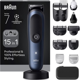 Bild på Braun All-in-One Series 7 15in1 Grooming Kit AIO7580 Blå