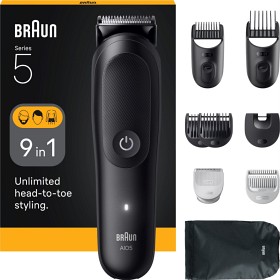 Bild på Braun All-in-One Series 5 9in1 Grooming Kit AIO5540 Svart