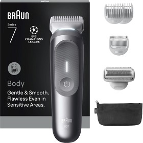 Bild på Braun Body Groomer Series 7 Kroppstrimmer +6 Grooming-verktyg BG7550 Grå