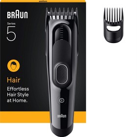 Bild på Braun Hårklippare Series 5 +2 Stylingverktyg HC5510 Svart