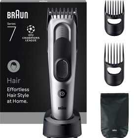 Bild på Braun Hårklippare Series 7 +5 Stylingverktyg HC7590 Grå