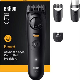 Bild på Braun Skäggtrimmer Series 5 +4 Stylingverktyg BT5520 Svart