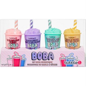 Bild på BubbleT Boba Lip Balm Set 4 x 7 g