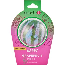 Bild på BubbleT Happy Grapefruit & Mint Mood Bath Fizzer