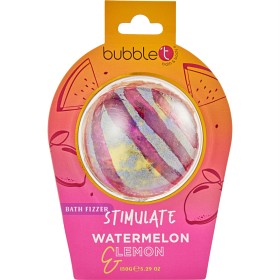 Bild på BubbleT Stimulate Watermelon & Lemon Bath Fizzer